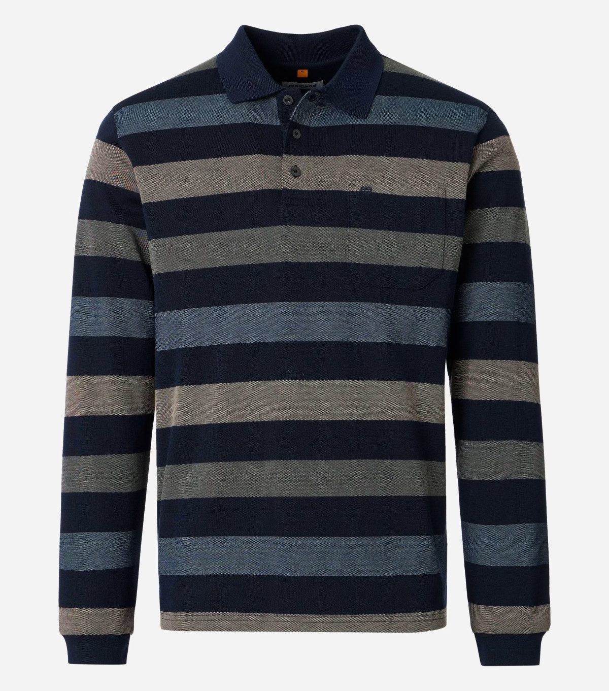 Redmond Langarm-Poloshirt 262890700