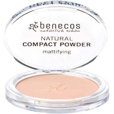 Benecos Puder Compact Powder sand, 9 g