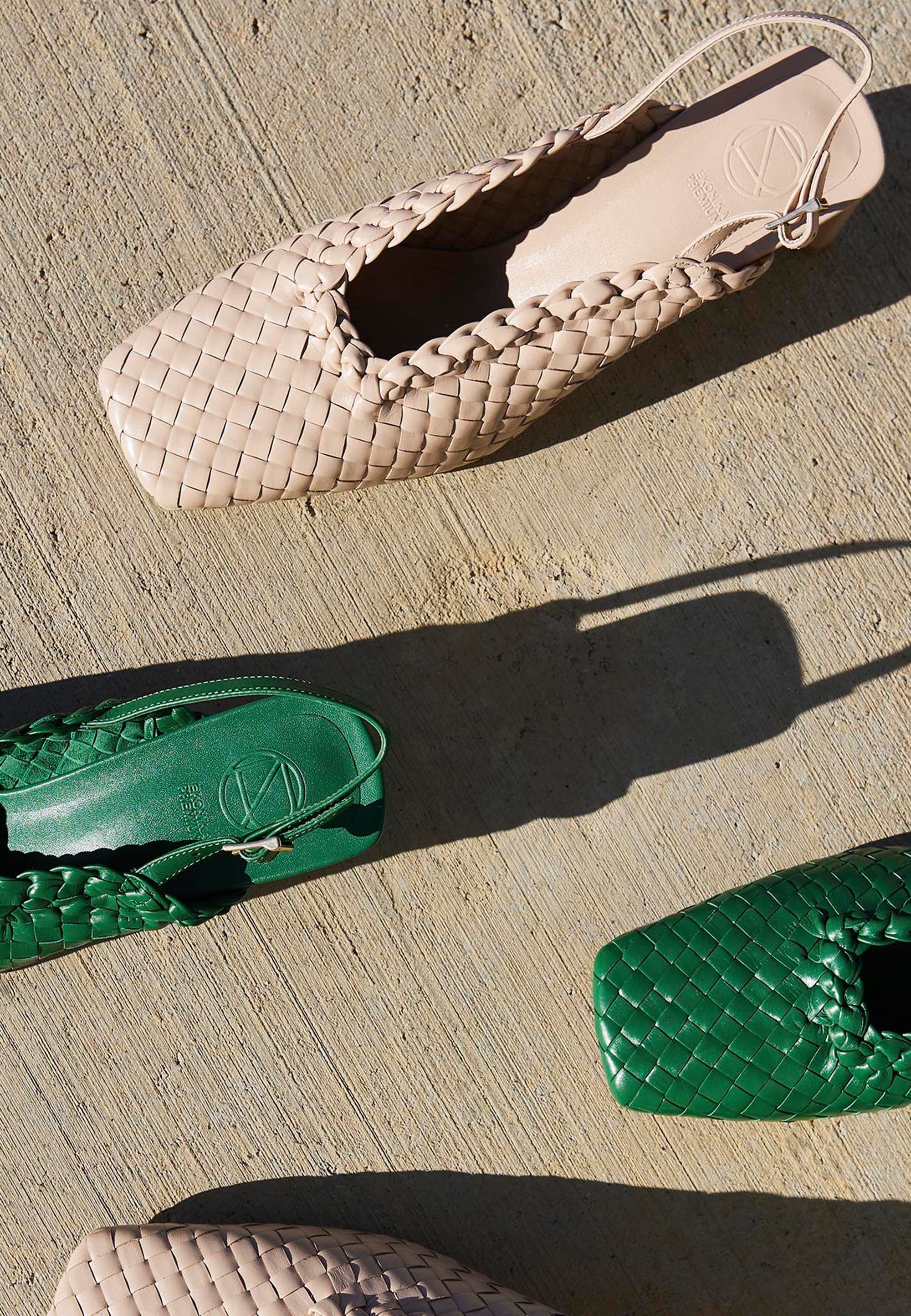 ekonika Pumps in tollem Flechtdesign