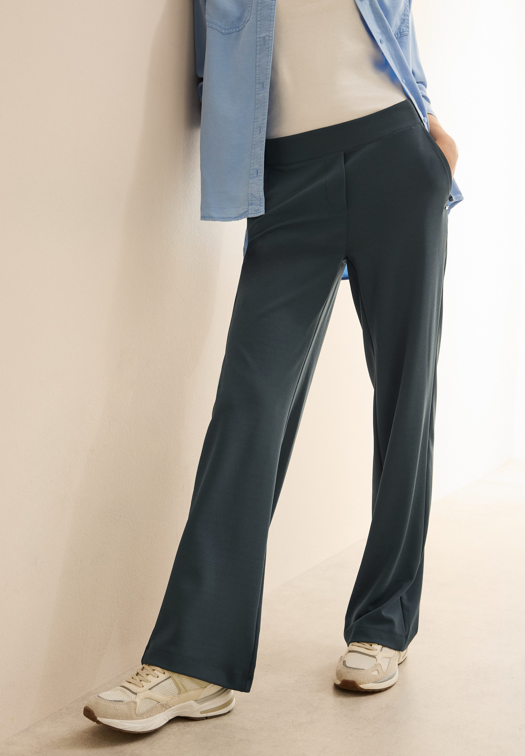 CECIL Stoffhose Style Neele Sommerhose mit elastischem Bund günstig online kaufen