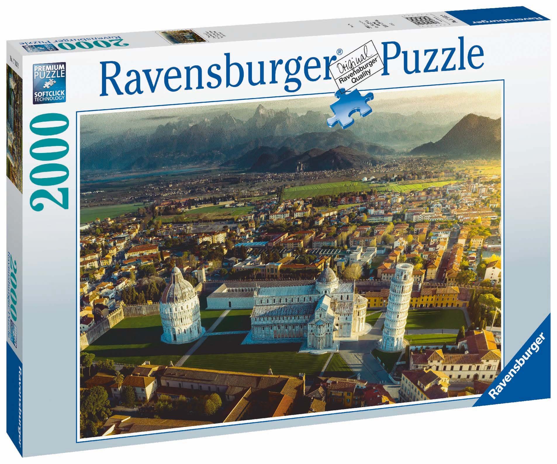 2000 Germany, schützt in FSC® in Puzzle Pisa Wald weltweit Italien, Puzzleteile, - Made Ravensburger -