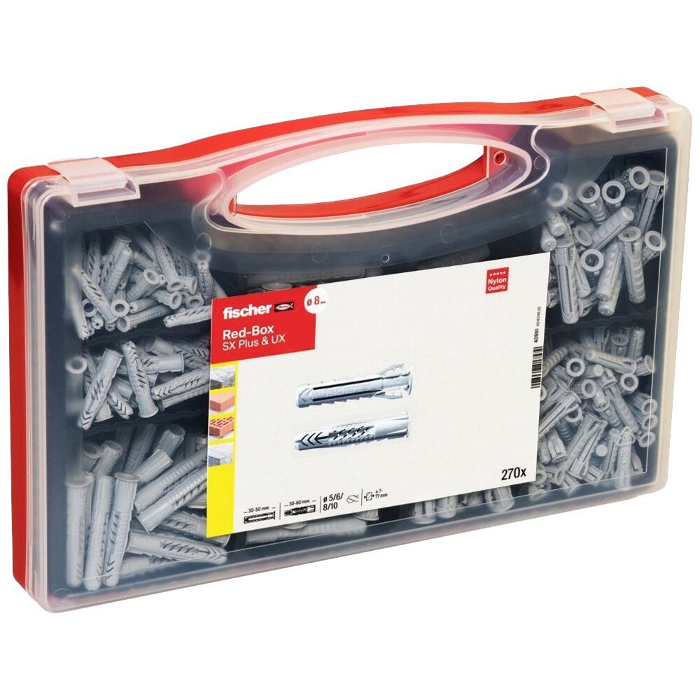 Dübel-Set Fischer 40991 UX / SX Dübelsortiment 1 Set