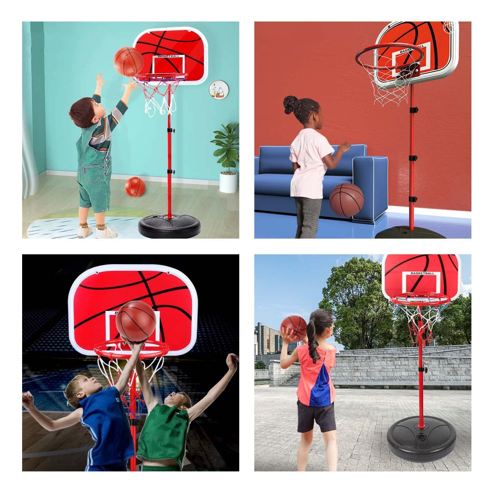 Youyijia Basketballständer Basketball Hoop StandHeight Adjustable 63-150 cm