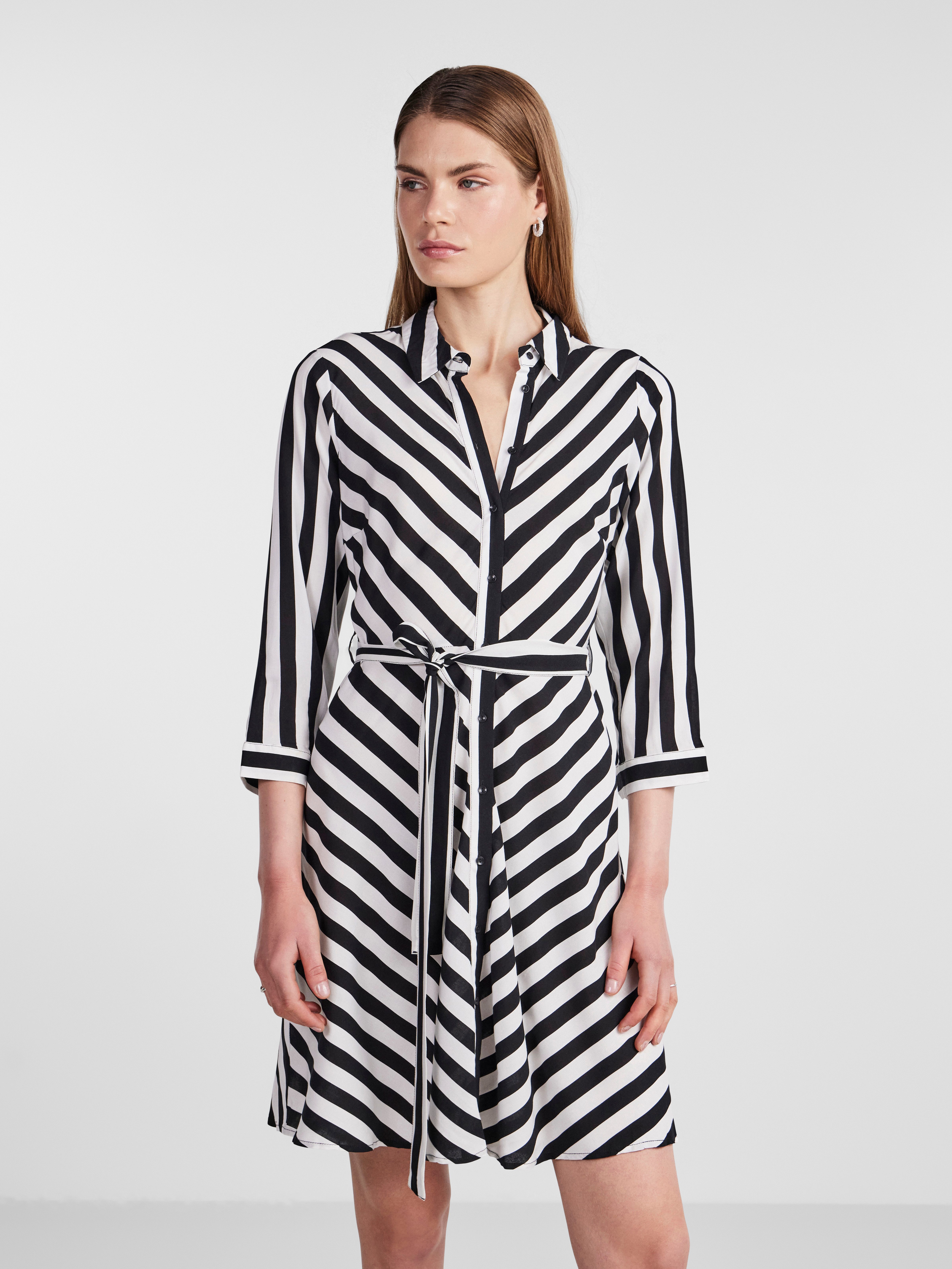 Y.A.S Hemdblusenkleid YASSAVANNA 3/4 SHORT SHIRT DRESS S. NOOS Sommerkleid günstig online kaufen