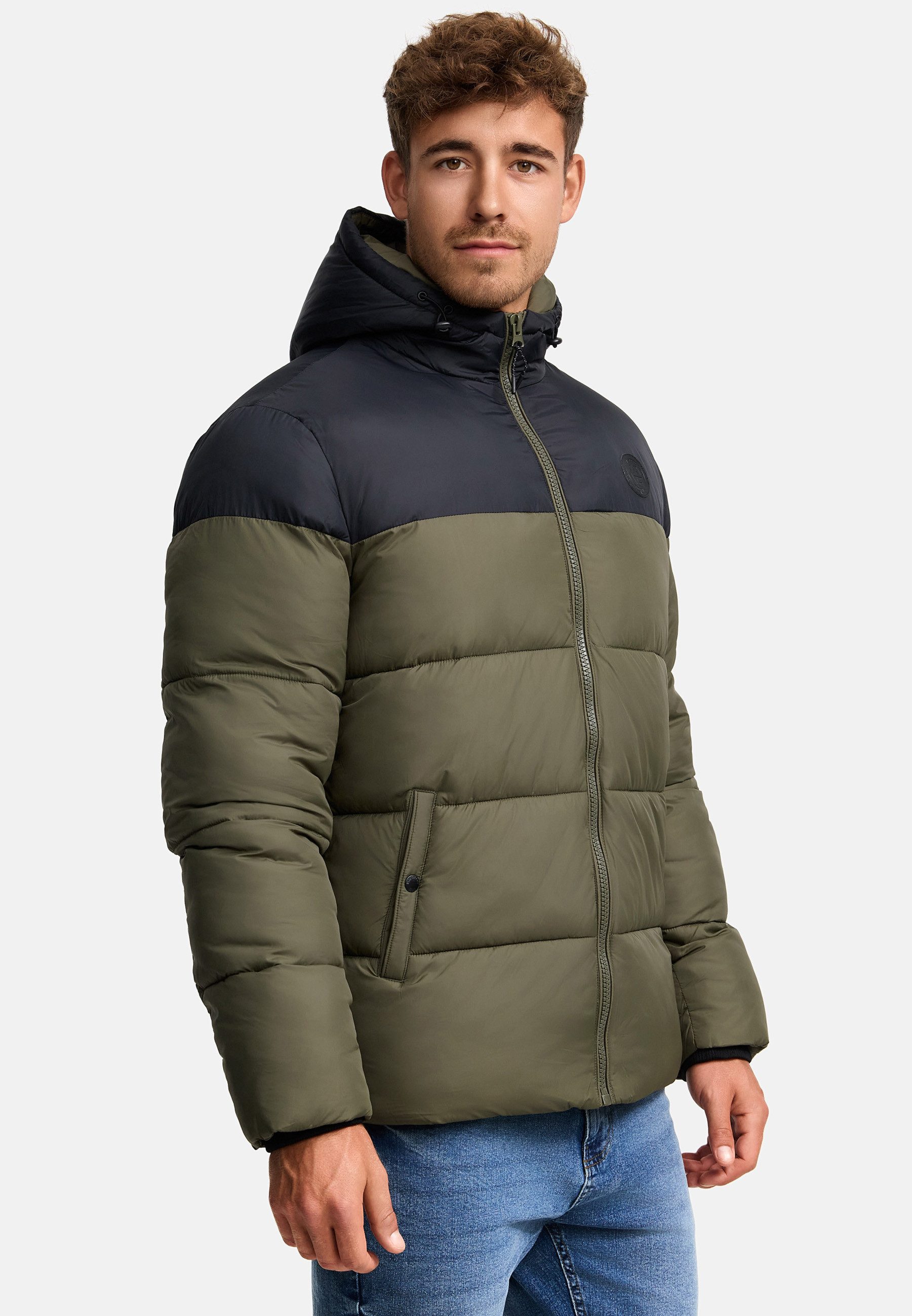 Indicode Winterjacke Herren INBiviano Jacke Winter Herrenjacke
