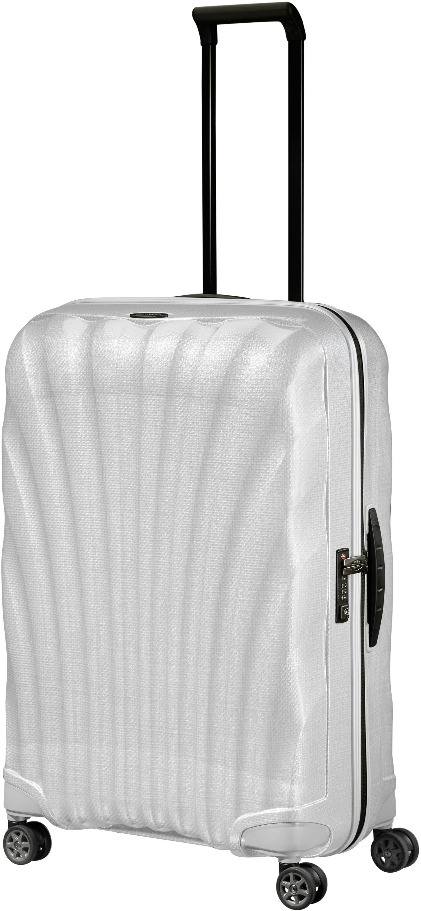 Samsonite Hartschalen-Trolley C-LITE, verschiedene Größen und Farben, 4 Rollen, mit arretierbarem und versenkbarem Druckknopf-Trolleysystem