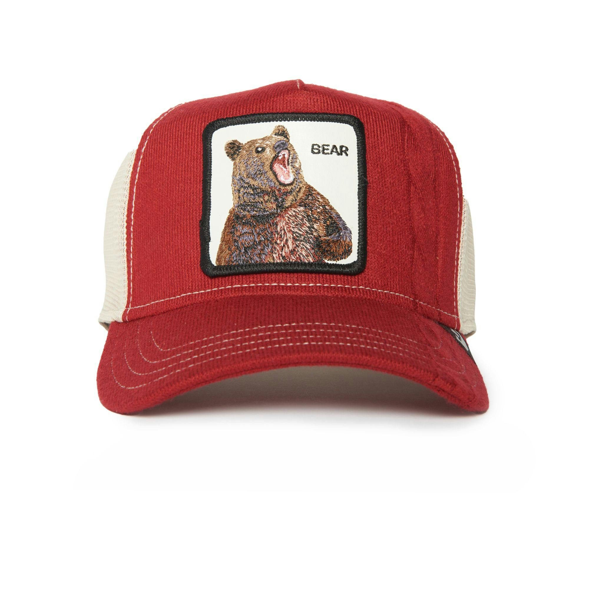 GOORIN Bros. Trucker Cap Goorin Bros. What it is Snug Lyfe Trucker Cap Bear Red (Basecap, Snapback Cap, Trucker Kappe)