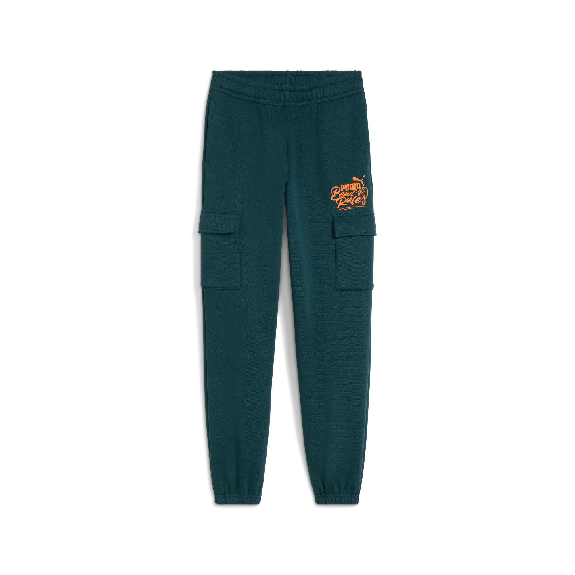 PUMA Trainingshose MID90S CARGO SWEATPANTS FL B sportlicher Stil, mit Leistentasche, aus Baumwollmischung