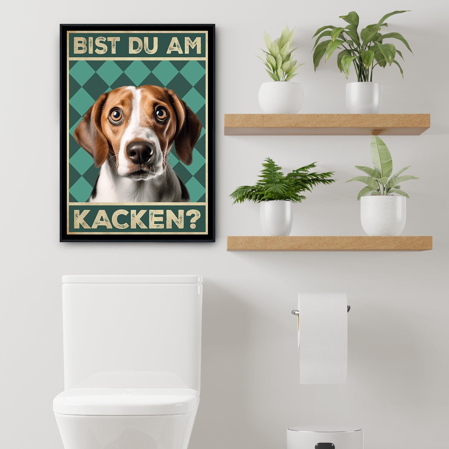 Tigerlino Poster Bist du am Kacken? günstig online kaufen
