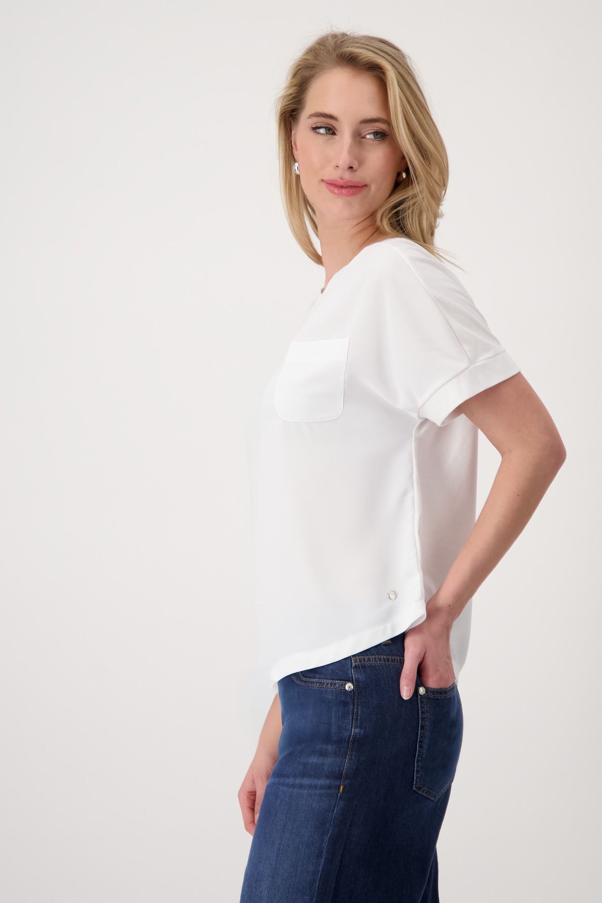 Monari Kurzarmbluse günstig online kaufen