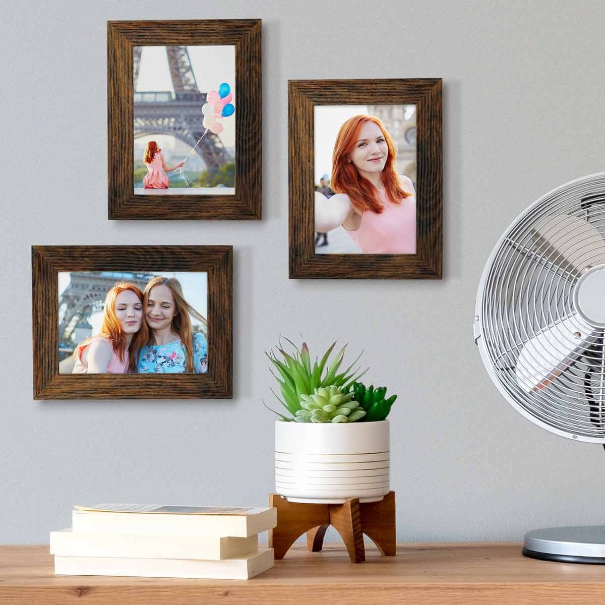 PHOTOLINI Bilderrahmen 3er Set breite Rahmen, günstig online kaufen