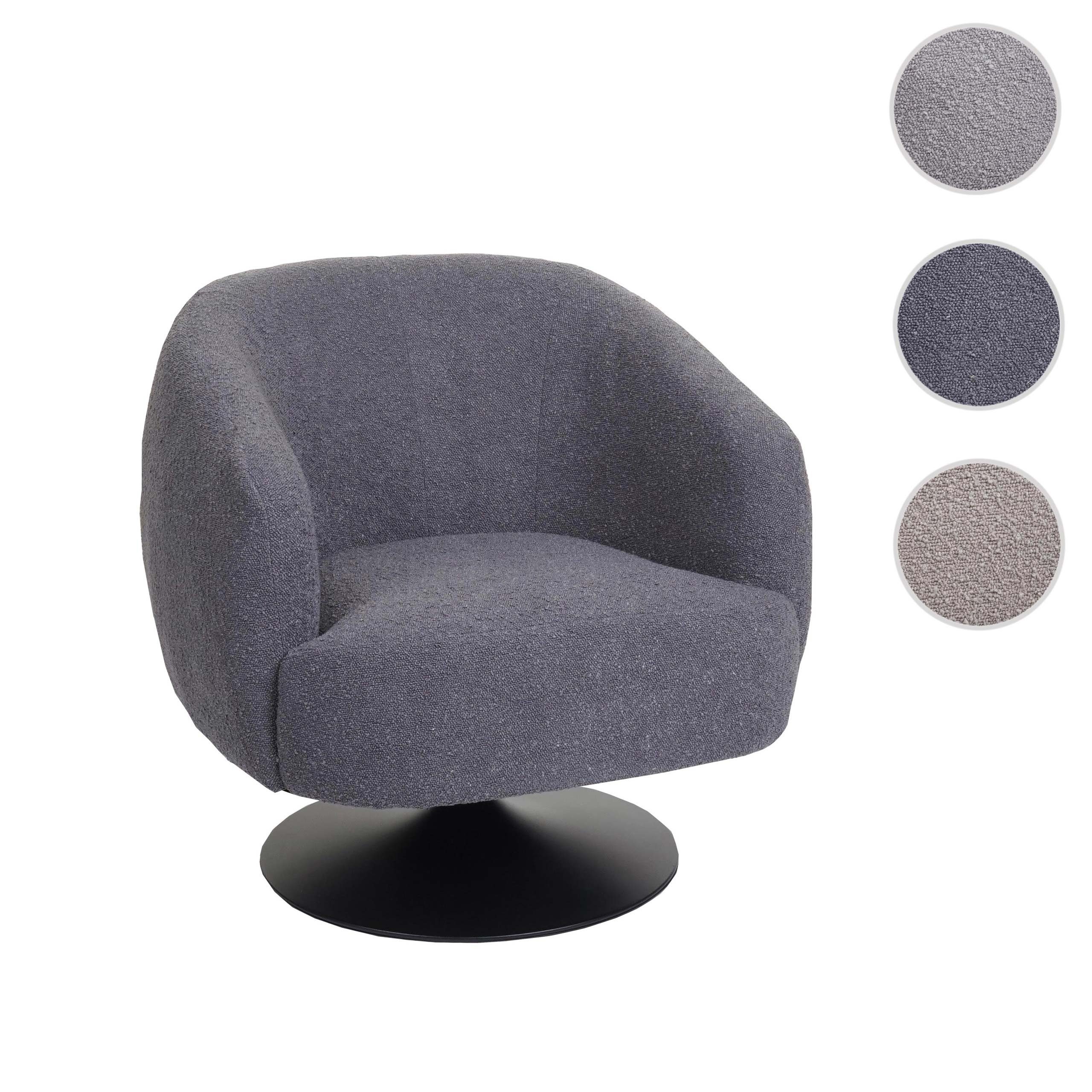 MCW Loungesessel MCW-J76, Moderner Lounge-Stil, Sitzfläche hat Taschenfedern, drehbar
