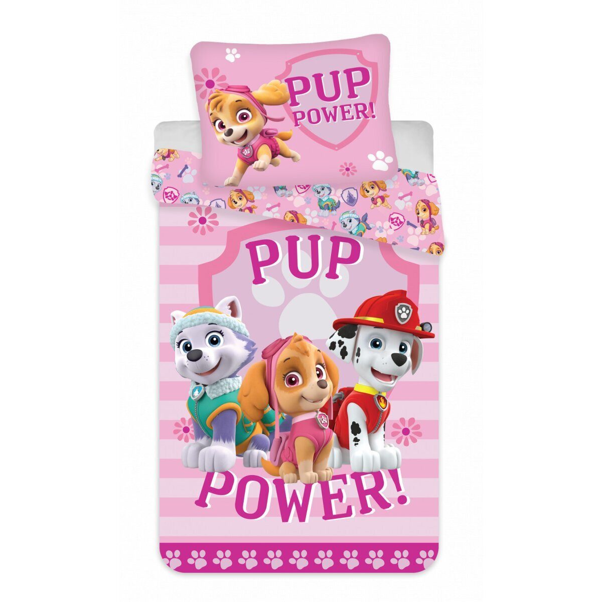 Kinderbettwäsche Paw Patrol Bettwäsche 140x200cm Mikrofaser