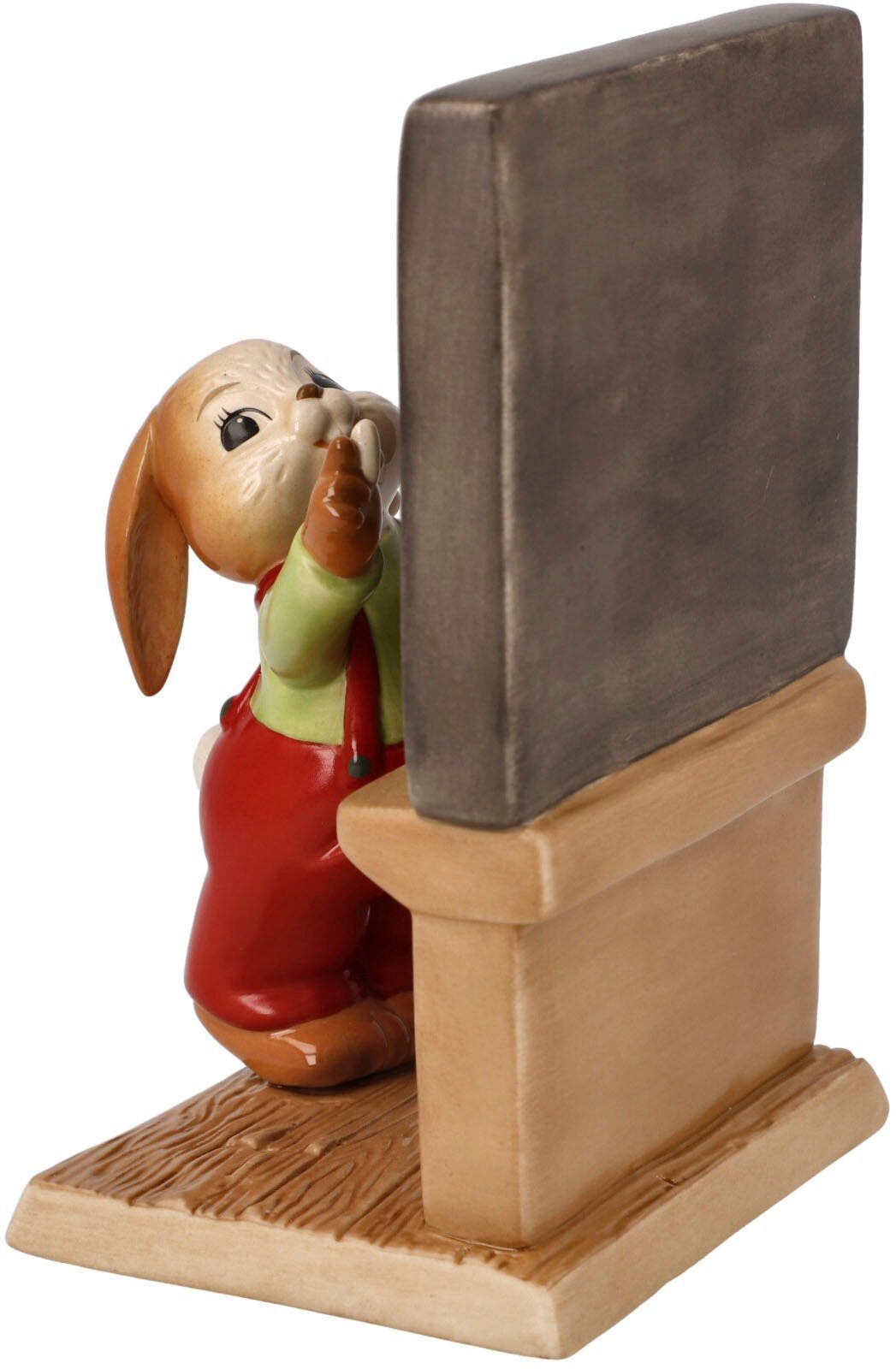 Goebel Osterhase "Hasenschule - Das wünsch ich Dir" Sammelfigur, Hase an Ta günstig online kaufen