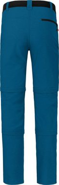 Bergson Zip-off-Hose »LEBIKO Doppel Zipp-Off mit T-ZIPP« Herren Wanderhose, robust elastisch, Normalgrößen, Saphir blau
