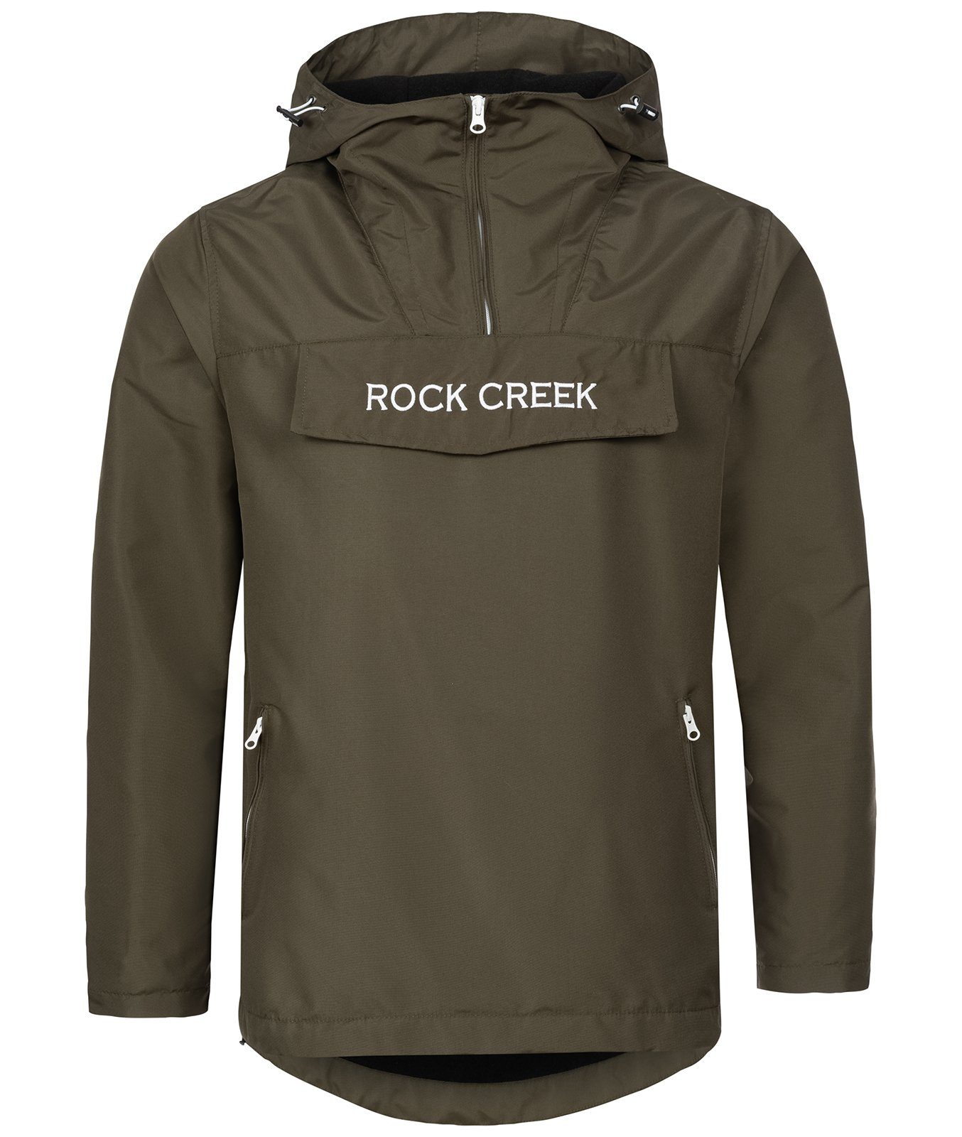 Rock Creek Windbreaker Herren Windbreaker Übergangsjacke Anorak H-295 Khaki