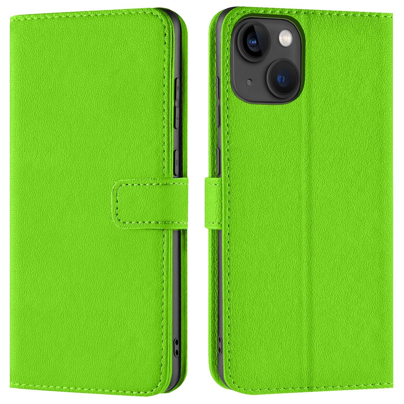 CoolGadget Handyhülle Wallet Klapp Tasche Book Case für Apple iPhone 14 Plus 6,7 Zoll, Hülle Klapphülle Flip Cover Etui Schutzhülle