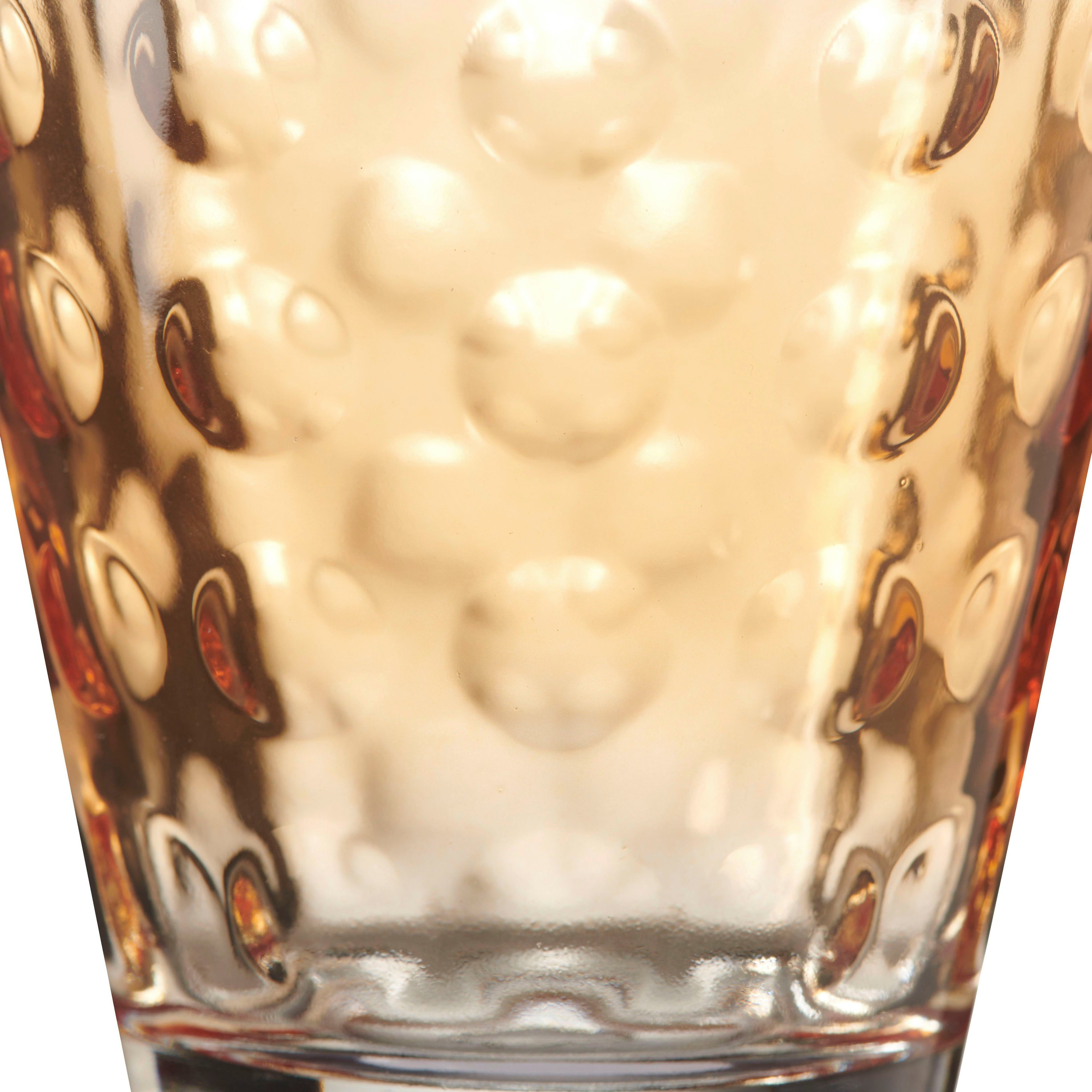LEONARDO Gläser-Set OPTIC, 6-tlg., Glas, 215 ml, 6-teilig
