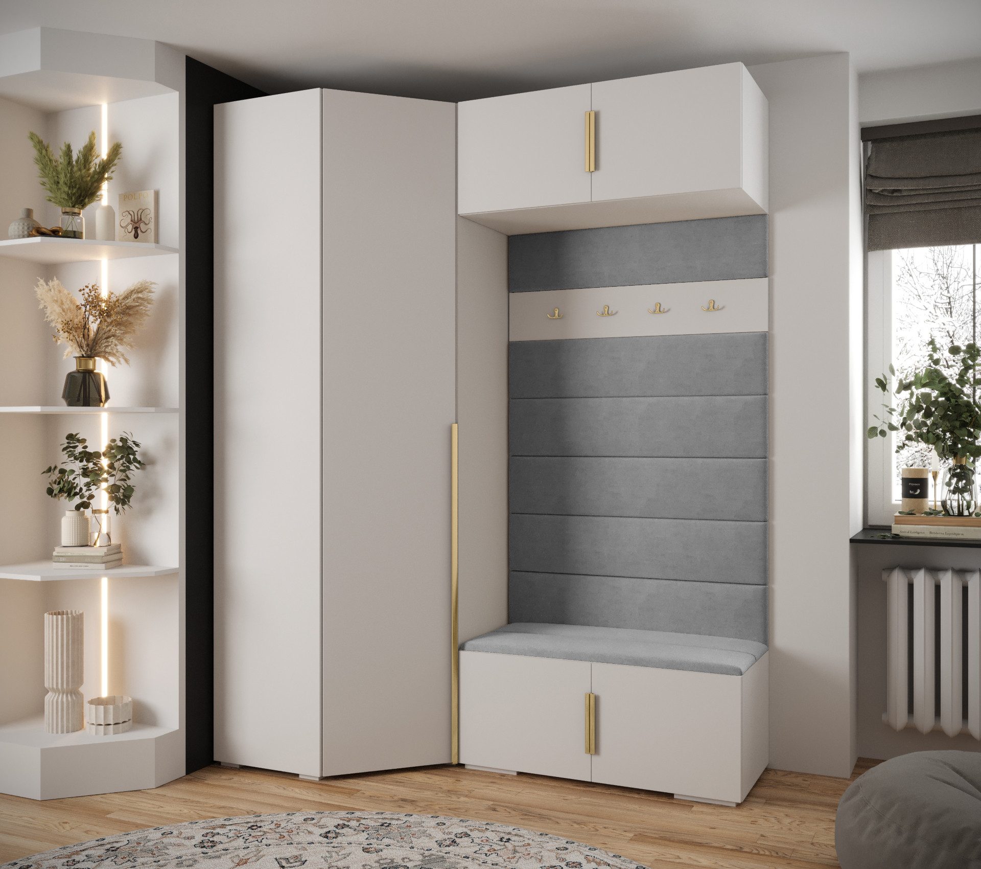 ABIKS MÖBEL Kompaktgarderobe INOVA 1 SATZ günstig online kaufen