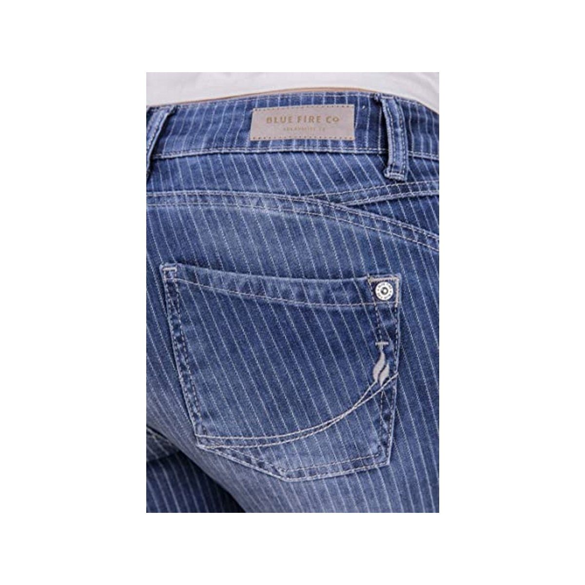 uni BLUE 5-Pocket-Jeans (1-tlg) FIRE