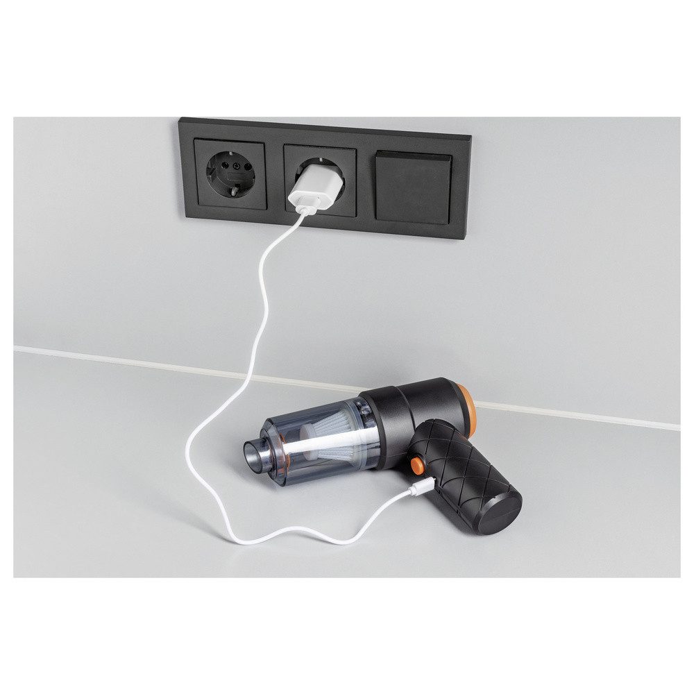 CLEANmaxx Bodenstaubsauger CleanMaxx 15093 Akku-Handstaubsauger 40 W Beutellos, inkl. Akku, 48.00 W