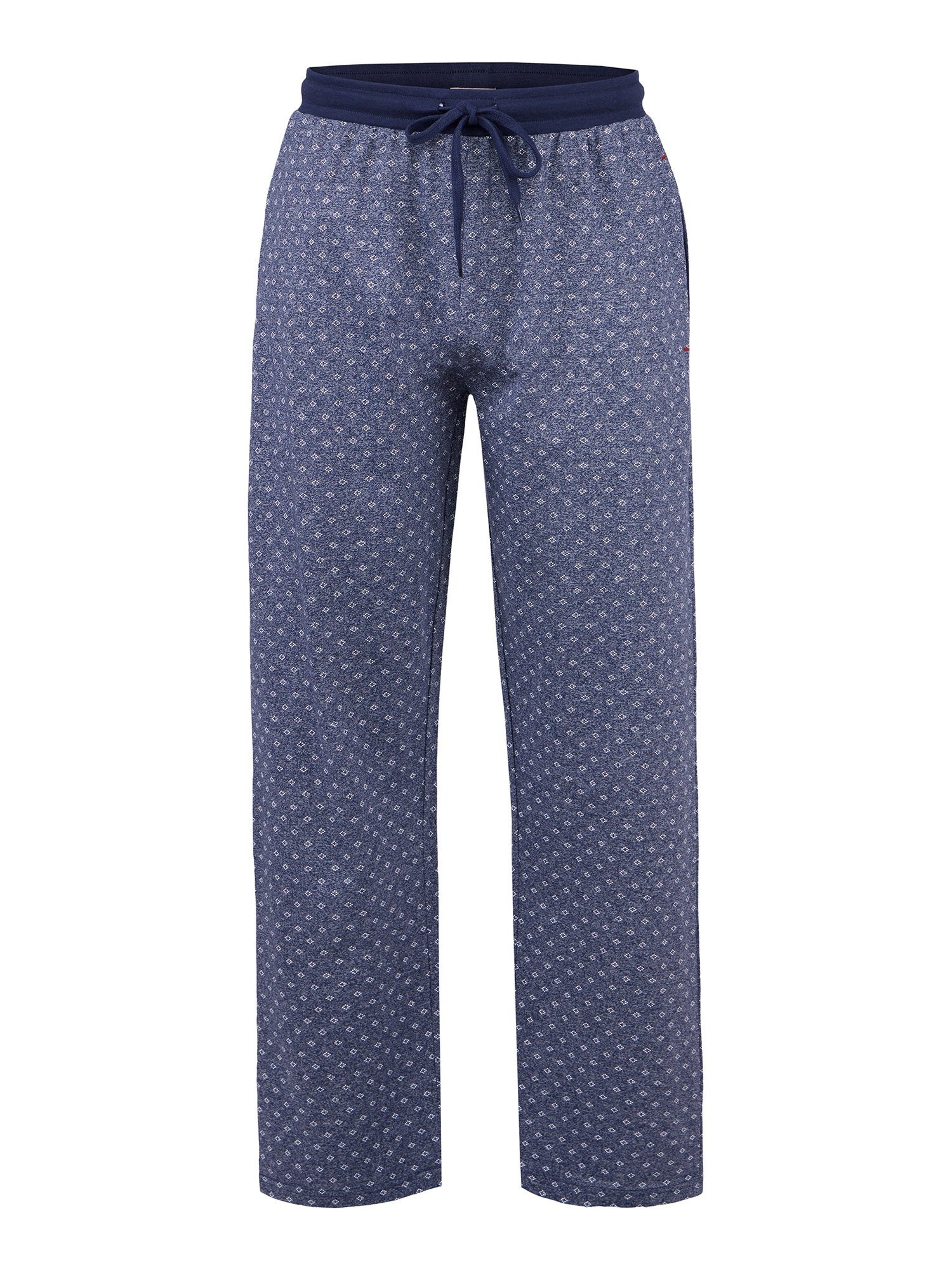 & Co. Langarm bequem Phil tlg) (1 Schlafanzug Pyjama blau-grau Special