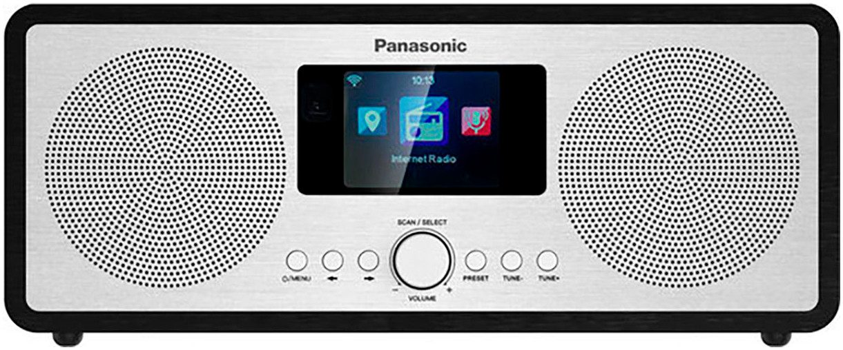 Panasonic RF-D40 Radio (Digitalradio (DAB), Internetradio, UKW mit RDS, 6 W)