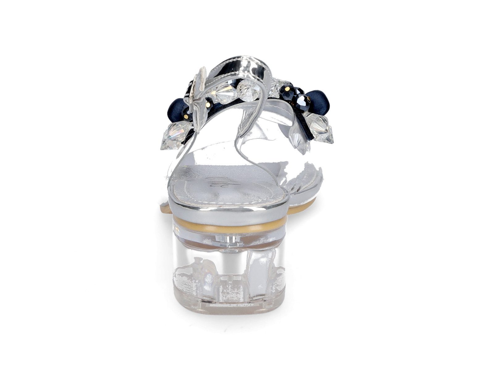 LAURA VITA Laura Vita Damen Sandalette silber Sandale