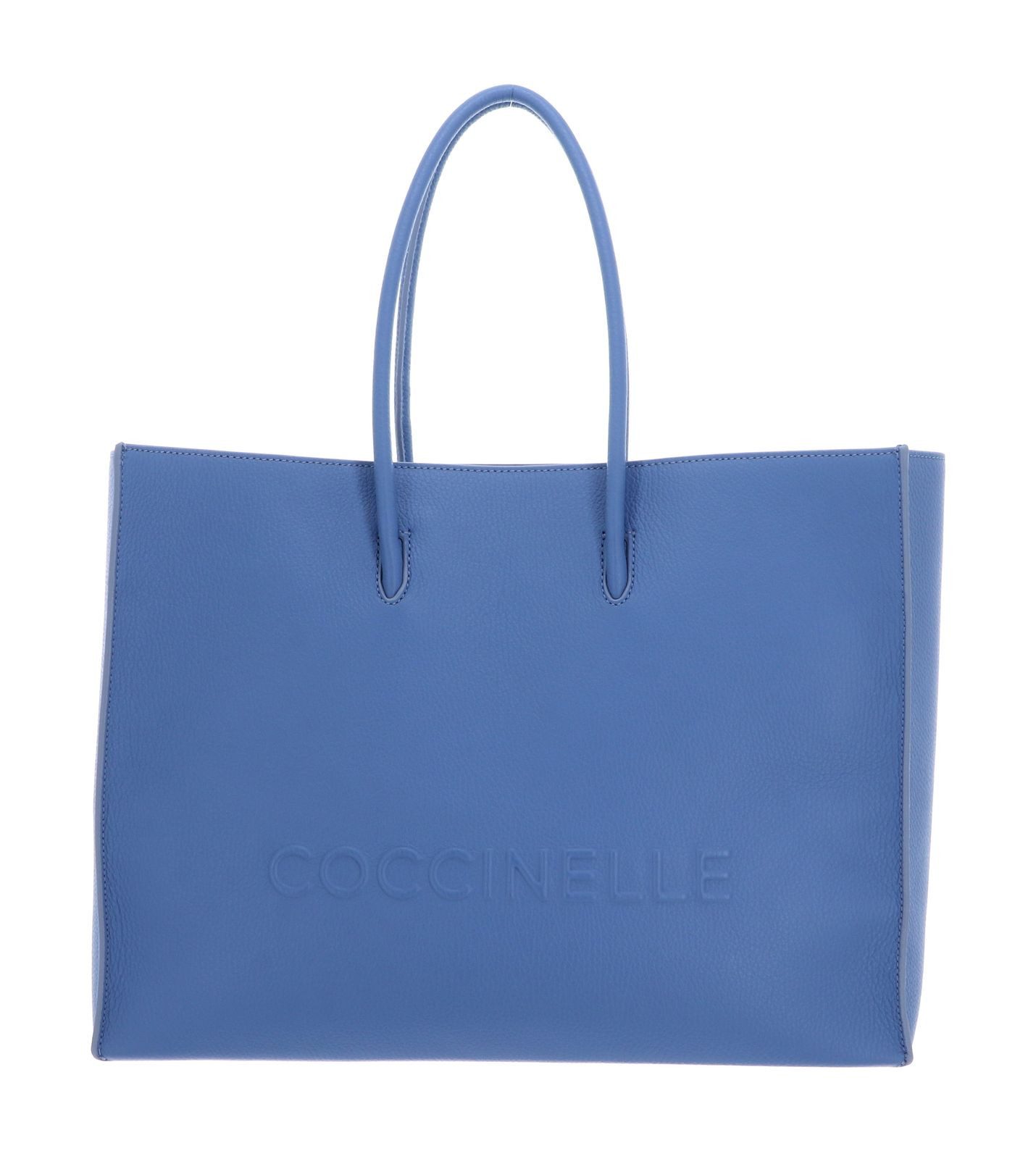 COCCINELLE Schultertasche Handbag Grained Leather, aus echtem Rindsleder