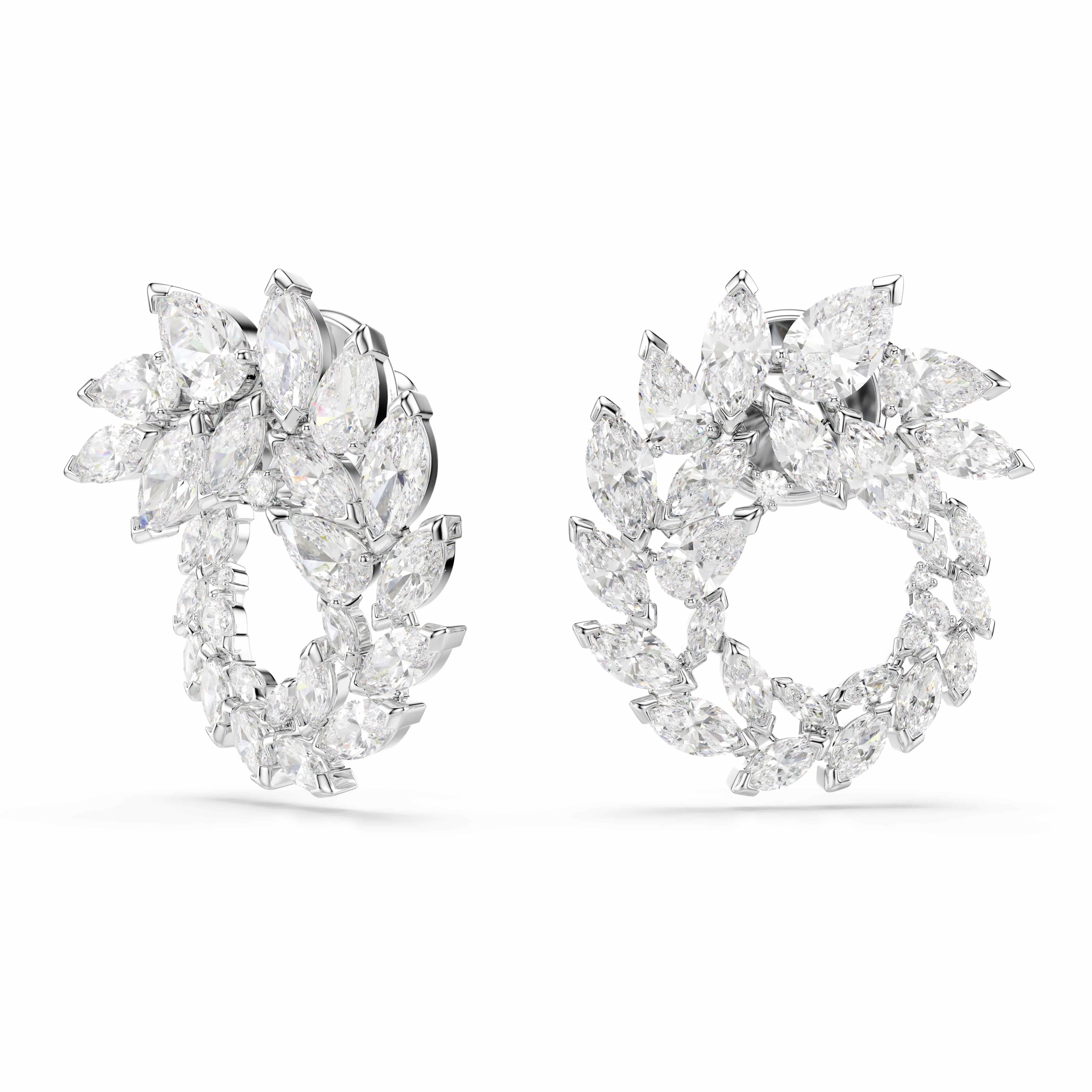 Swarovski Paar Ohrstecker Schmuck Geschenk MESMERA Ohrringe, mit Swarovski® Kristall