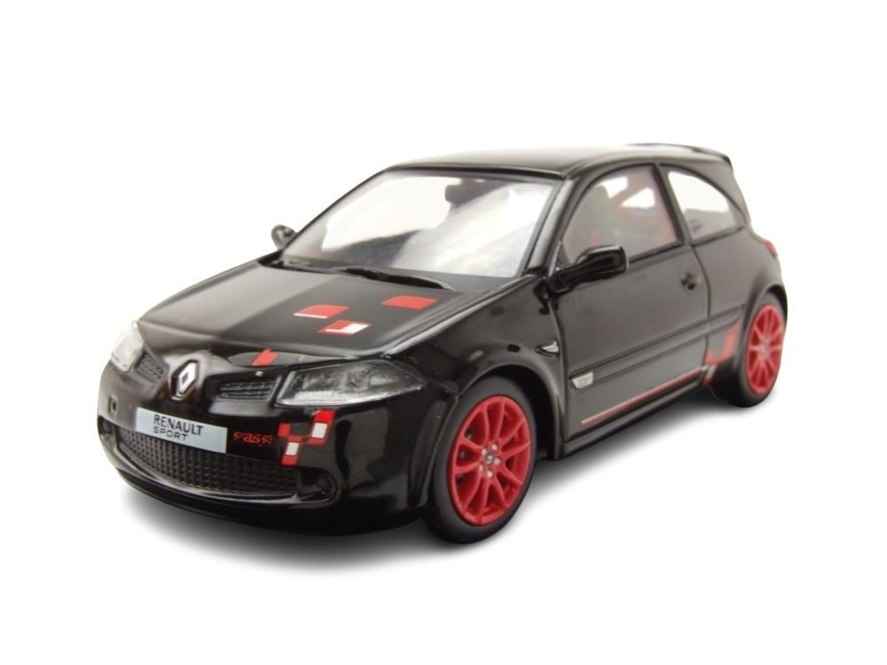 Solido Modellauto Renault Megane R26R 2008 schwarz, Maßstab 1:43