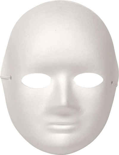 Glorex Bastelnaturmaterial Glorex Papp-Maske Frau 17 x 20 cm
