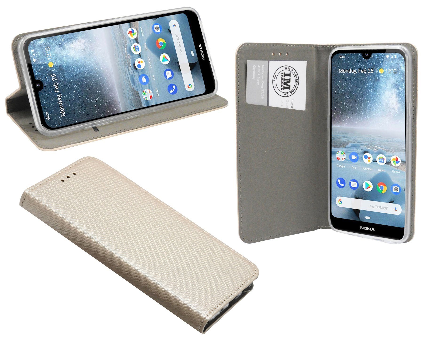 Handyhülle Buch Tasche "Smart"