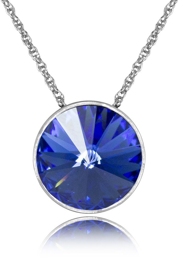 LUISIA® Kette mit Anhänger LUISIA® Halskette 'Sinja' mit Premium Kristallen -
