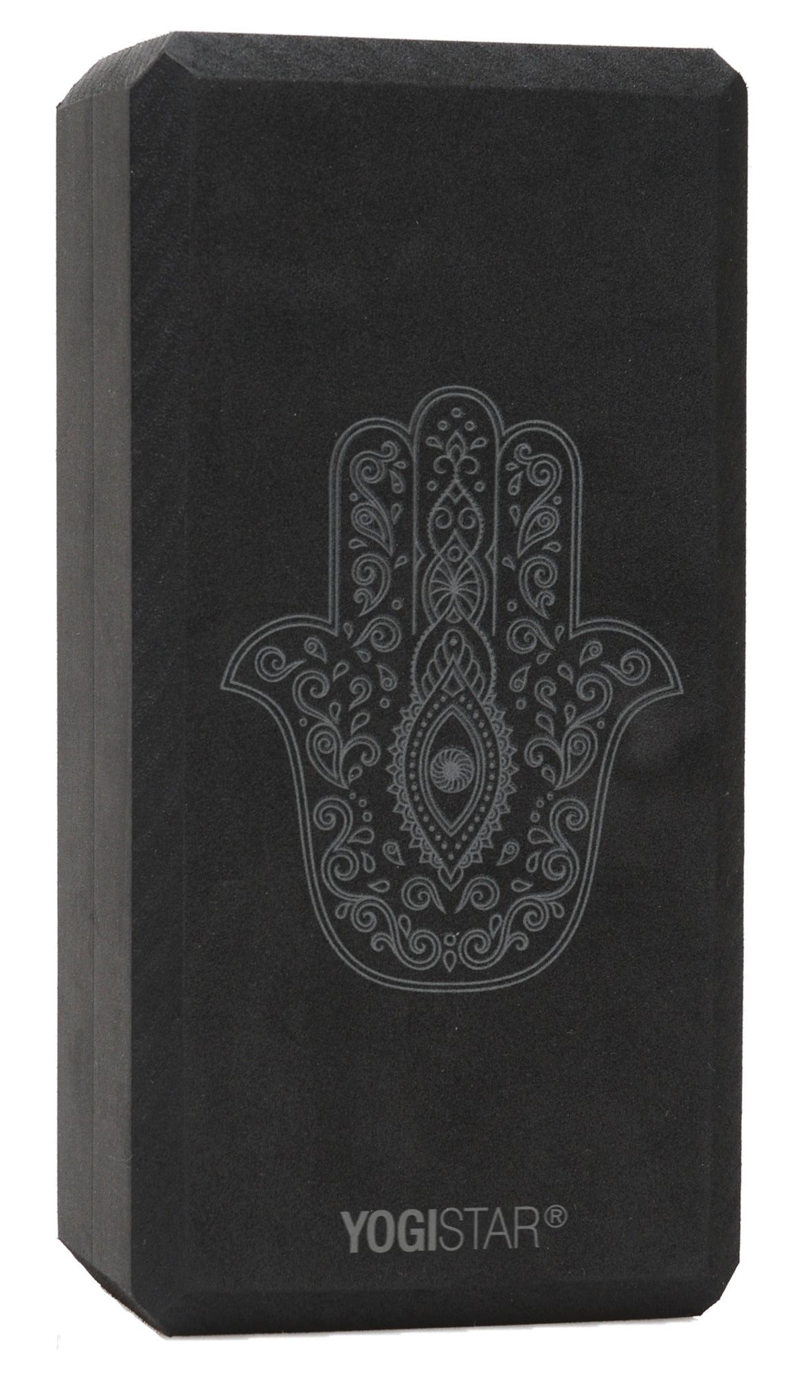 Yogistar Yogablock Yogablock yogiblock® basic - art collection - hand of fatima - zen bla, (Standard, 1-tlg., Standard), Die Hand der Fatima ist im Orient als starkes Schutzsymbol bekannt.