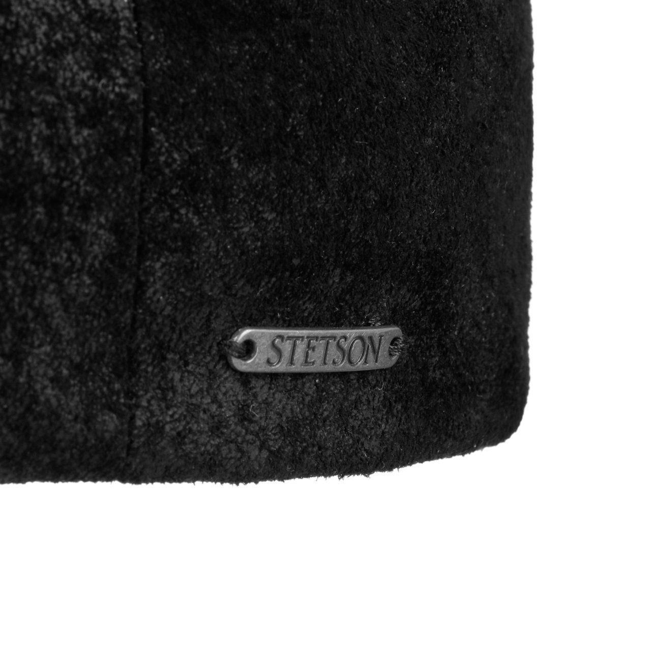 Flat Stetson the (1-St) Schirmmütze in Cap mit Made EU schwarz Schirm,