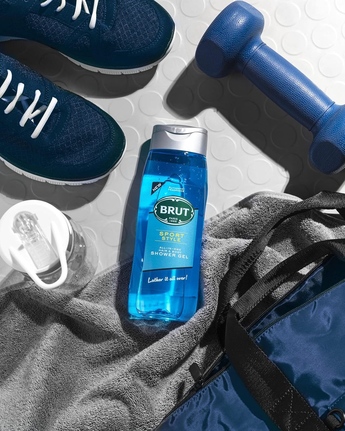 Brut Duschgel Sport Style All in One Hair & Body Showergel Shampoo 500ml