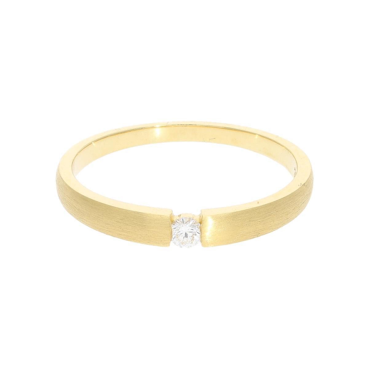 Fingerring Ring Gold 750 Brillant.JL10-07-0100 JuwelmaLux