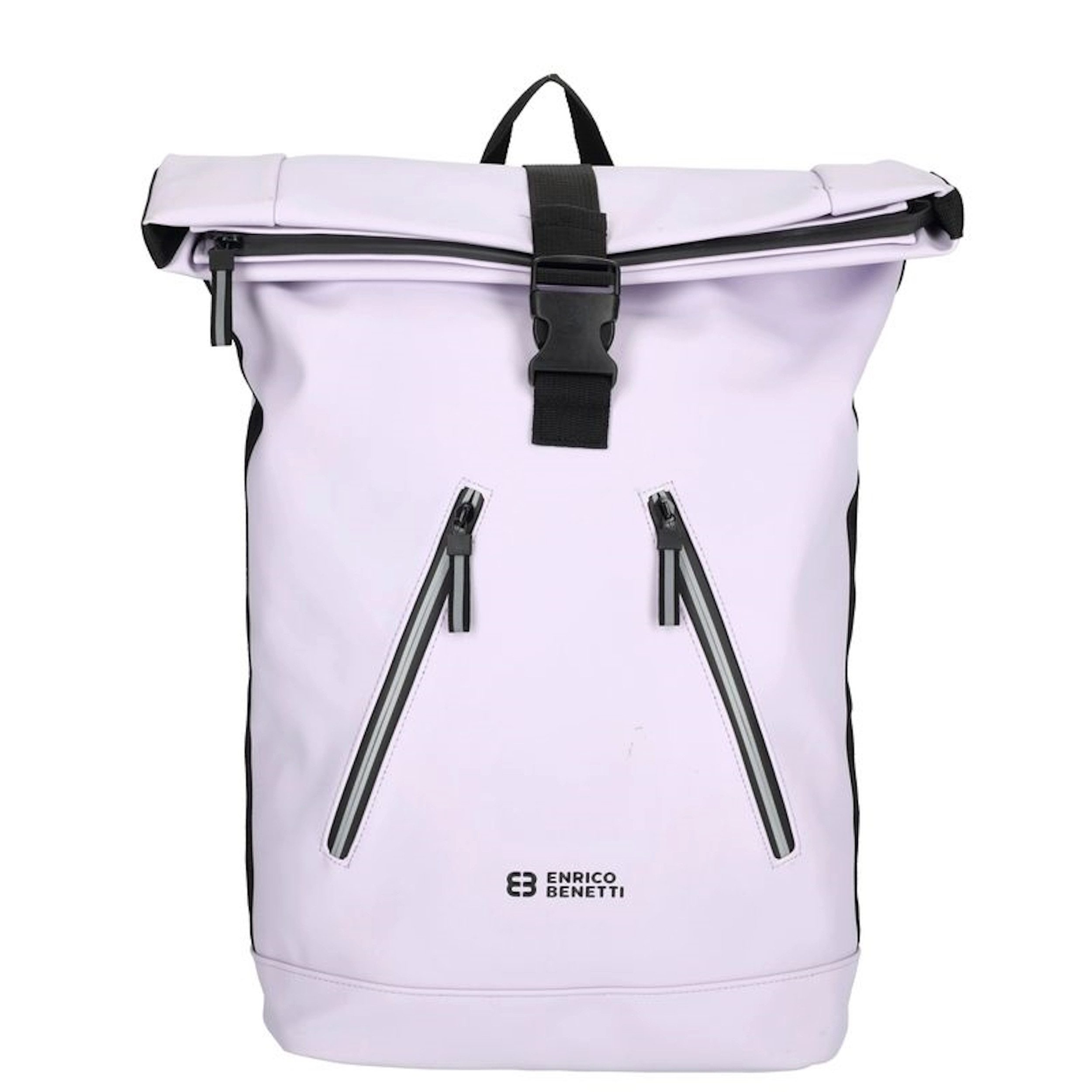 Enrico Benetti Cityrucksack Rolltop in zwei Größen, div. Farben