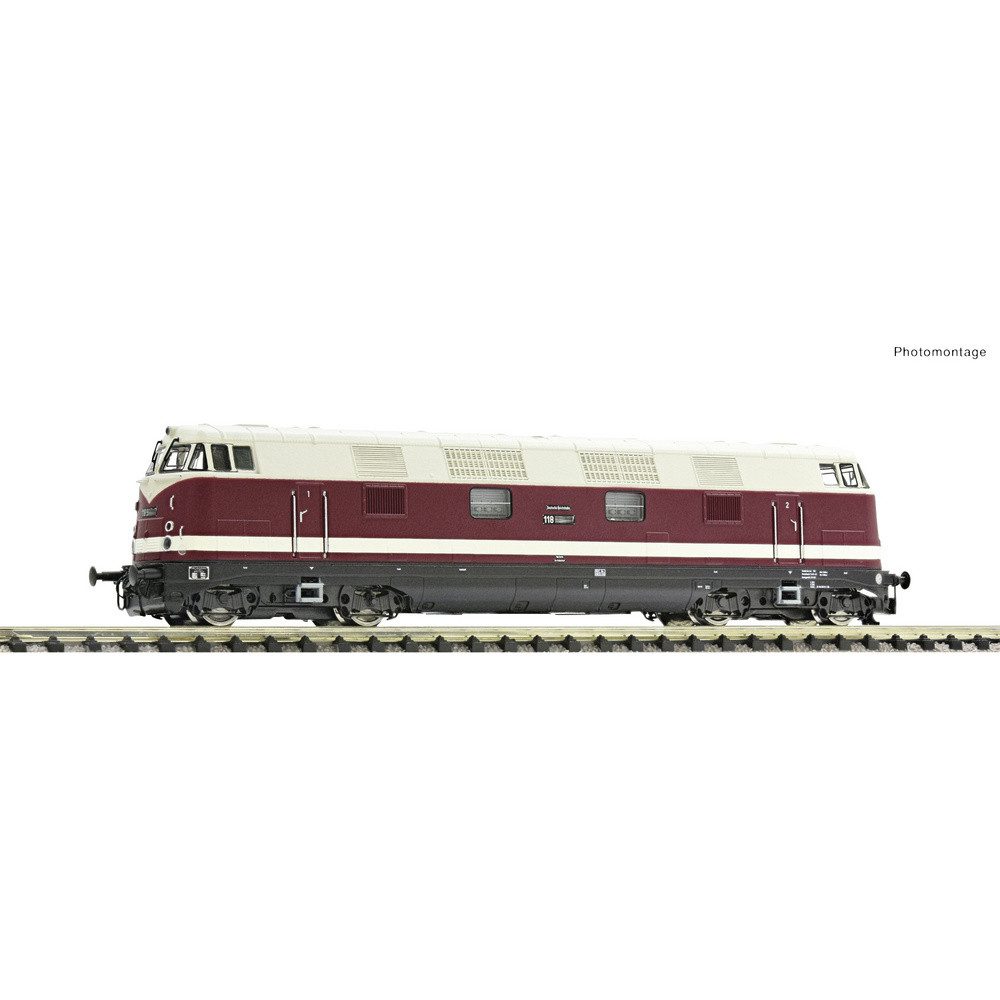 Fleischmann Diesellokomotive Fleischmann 7360028 N Diesellok 118 104-9 der DR