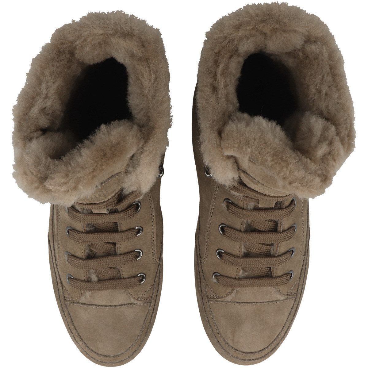 Candice Cooper VANCOUVER FUR Damen Sneaker Turnschuhe, Sportschuhe, Freizeitschuhe, Halbschuhe, Schnürschuhe