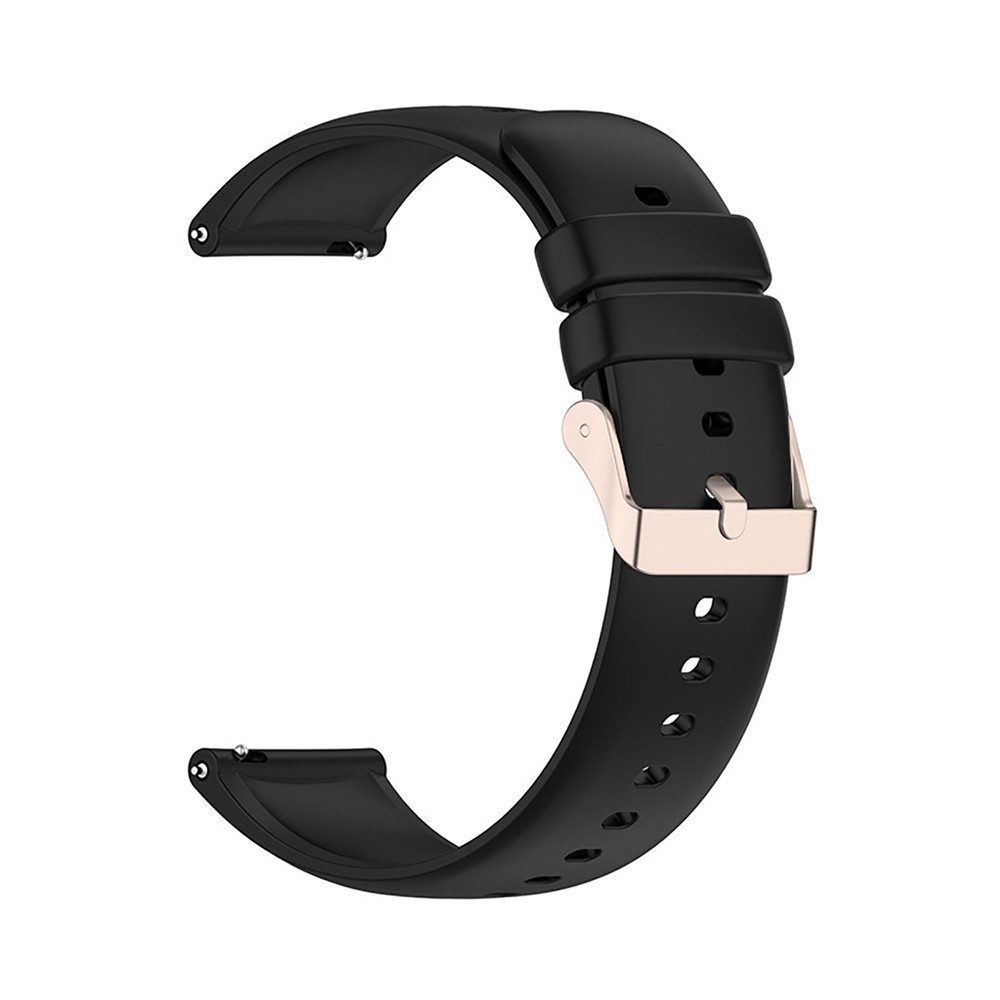 Hurtel Smartwatch-Armband Ersatzarmband Wechselarmband Sportarmband, Silikon, hautfreundlich, Dornschließe, werkzeuglos