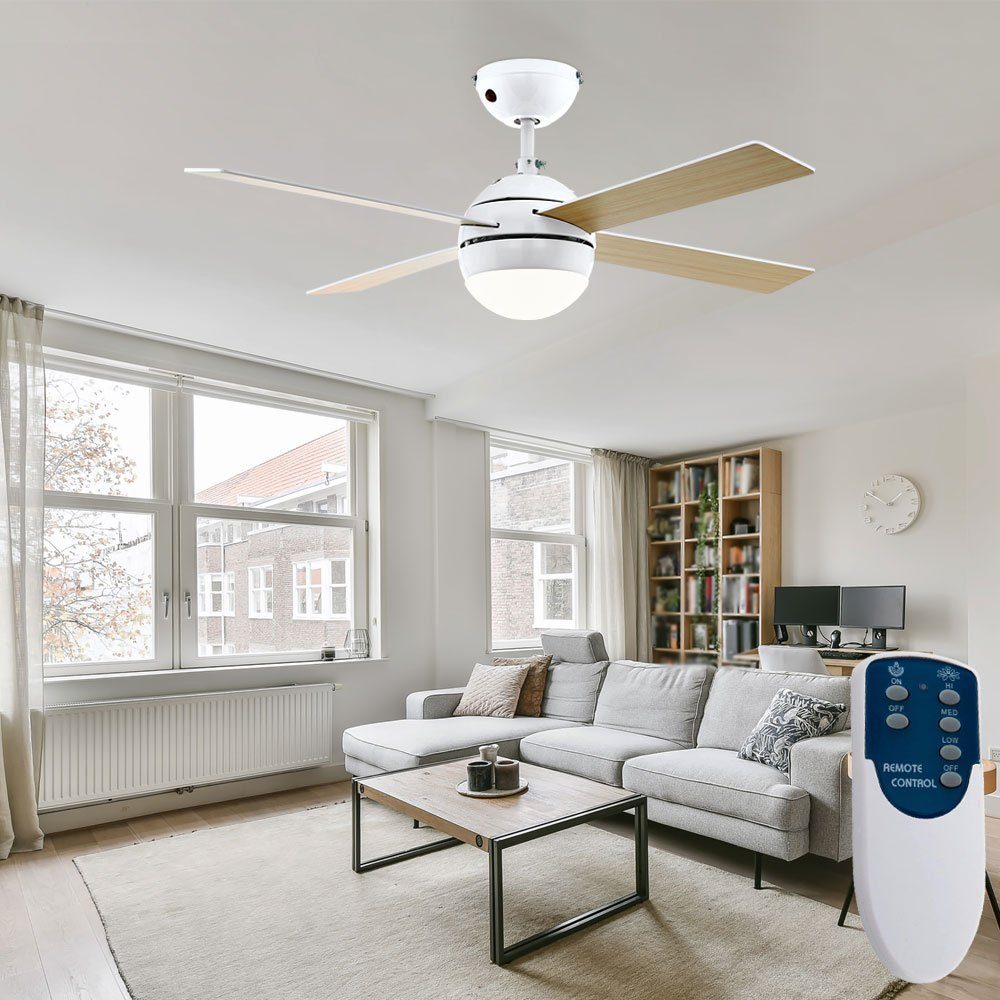 LED Decken Ventilator Raum Kühler Wohn Zimmer Anti Mücken Lüfter Zug Schalter 
