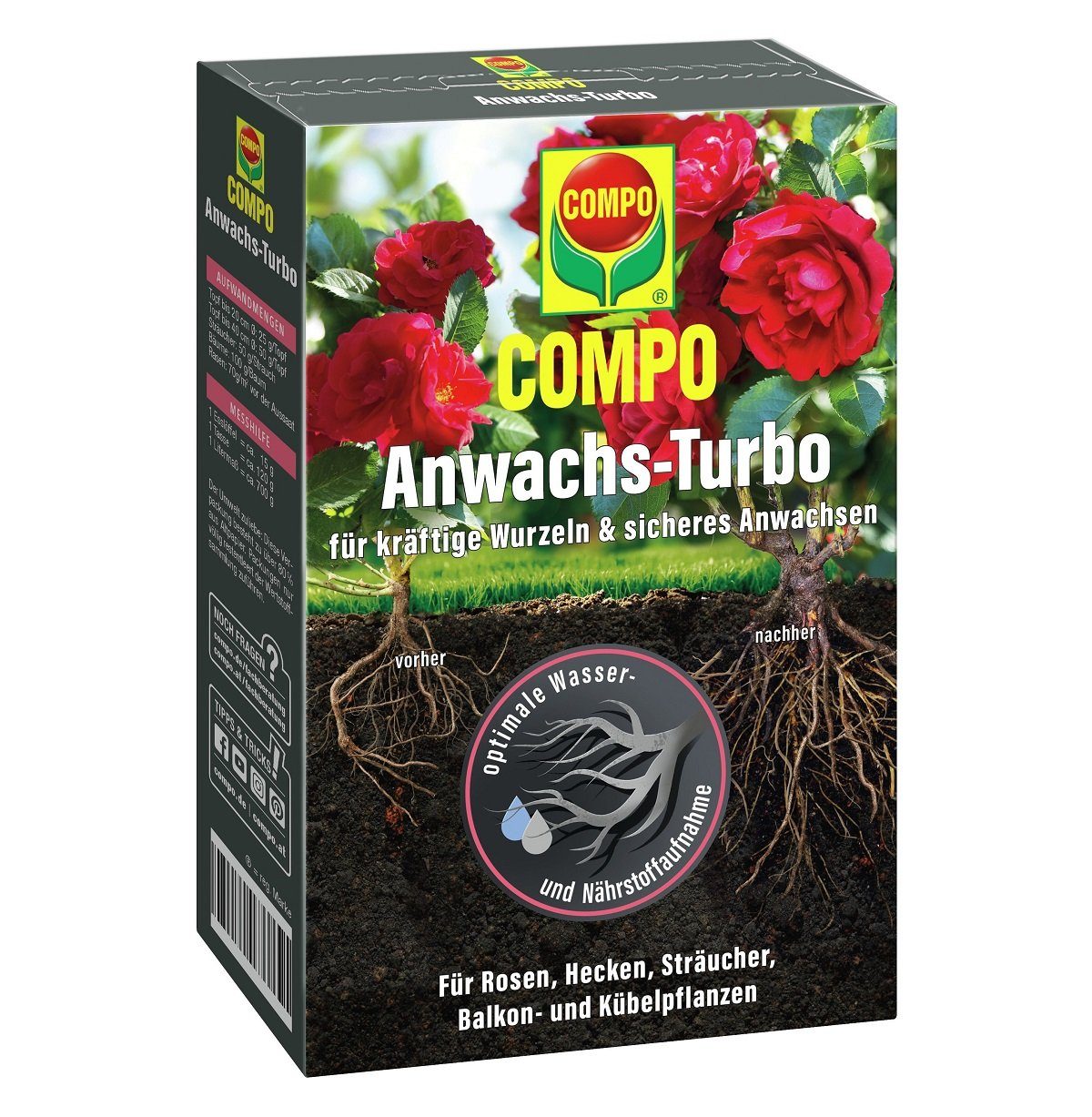 Compo Удобрение для растений COMPO Agrosil Wurzel Turbo 700g