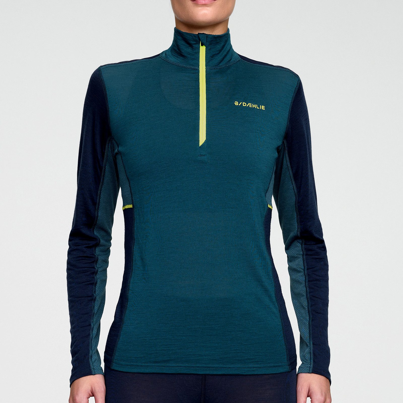 DAEHLIE Funktionsshirt Performance Wool Halfzip mit funktionellen Eigenschaften