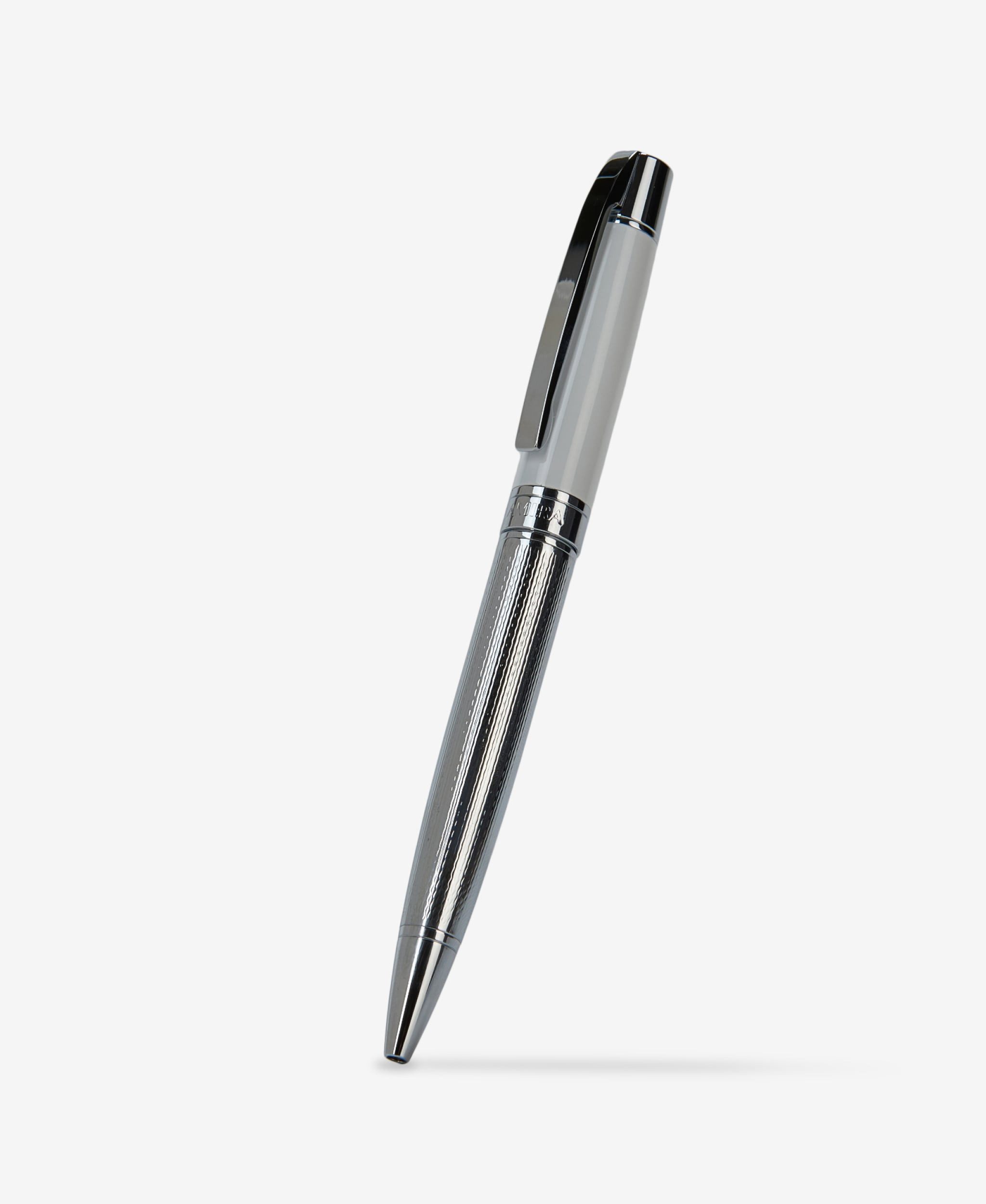 GLAMIRA Kugelschreiber Kugelschreiber - Weiß und Metallic, (1-tlg), Clip aus Metall, ideal auch als Geschenk