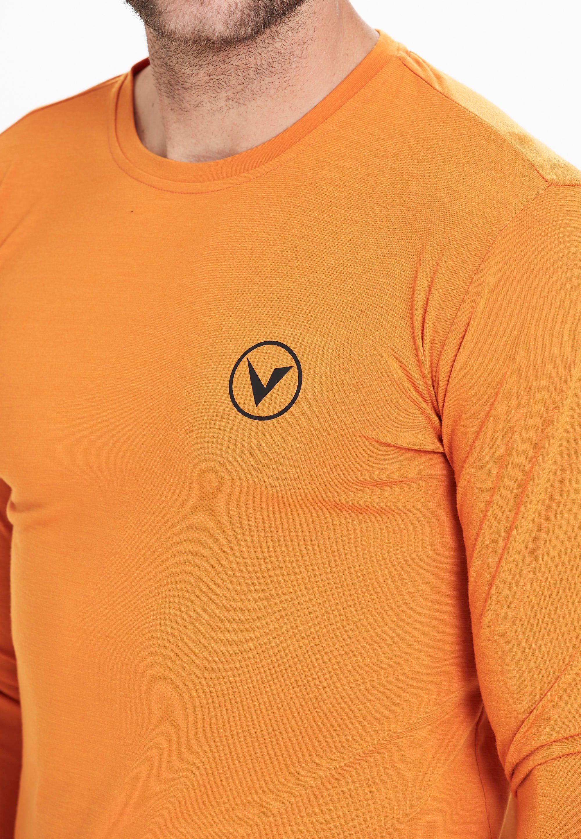 Quick (1-tlg) M JOKERS mit innovativer L/S Langarmshirt Dry-Technologie orange Virtus