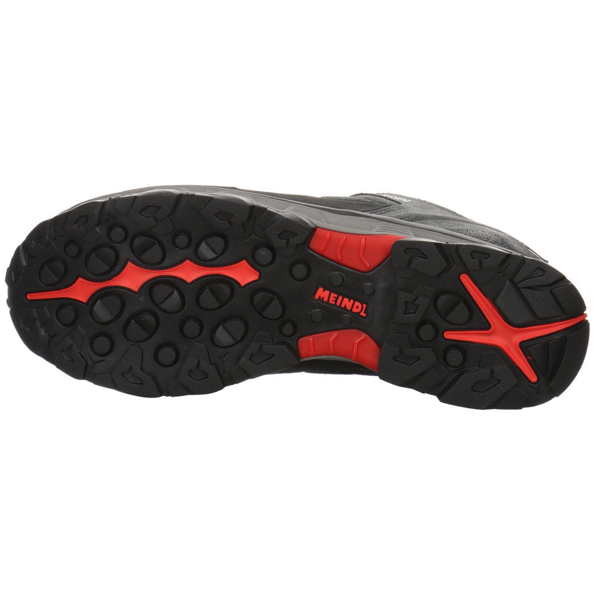 Meindl Herren m Outdoorschuh Leder-/Textilkombination kombiniert Outdoorschuh Lite Trail GTX Outdoor schwarz Schuhe