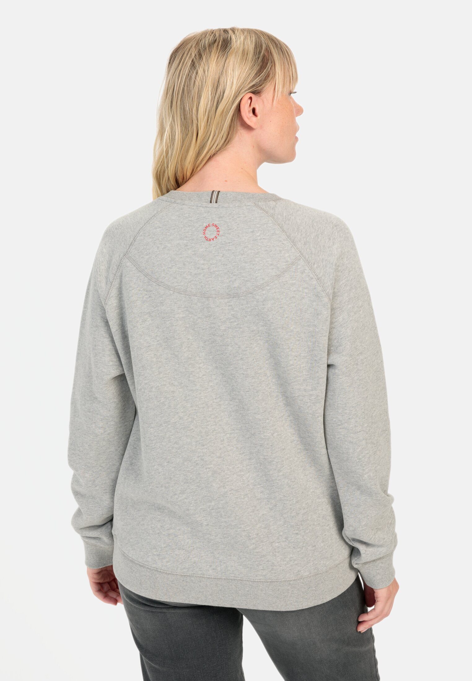 camel active Sweatshirt mit Print Langarm Rundhals günstig online kaufen