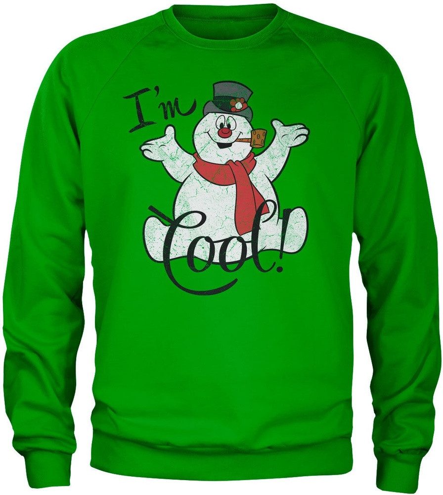 Frosty The Snowman Rundhalspullover I'M Cool Sweatshirt